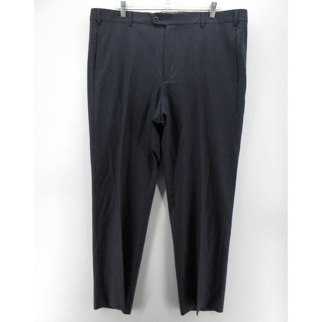 Zanella Pants 40 Saks Fifth Avenue Wool Blend Trousers Italy 40x30